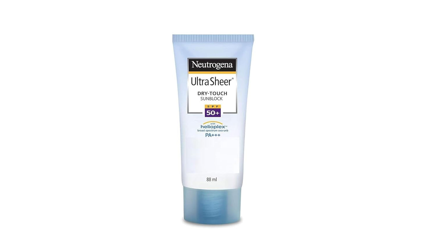 Neutrogena Ultra Sheer Dry-Touch Water Resistant and Non-Greasy Sunscreen Lotion with Broad Spectrum SPF 70, 3 Fl Oz (Pack of 1)