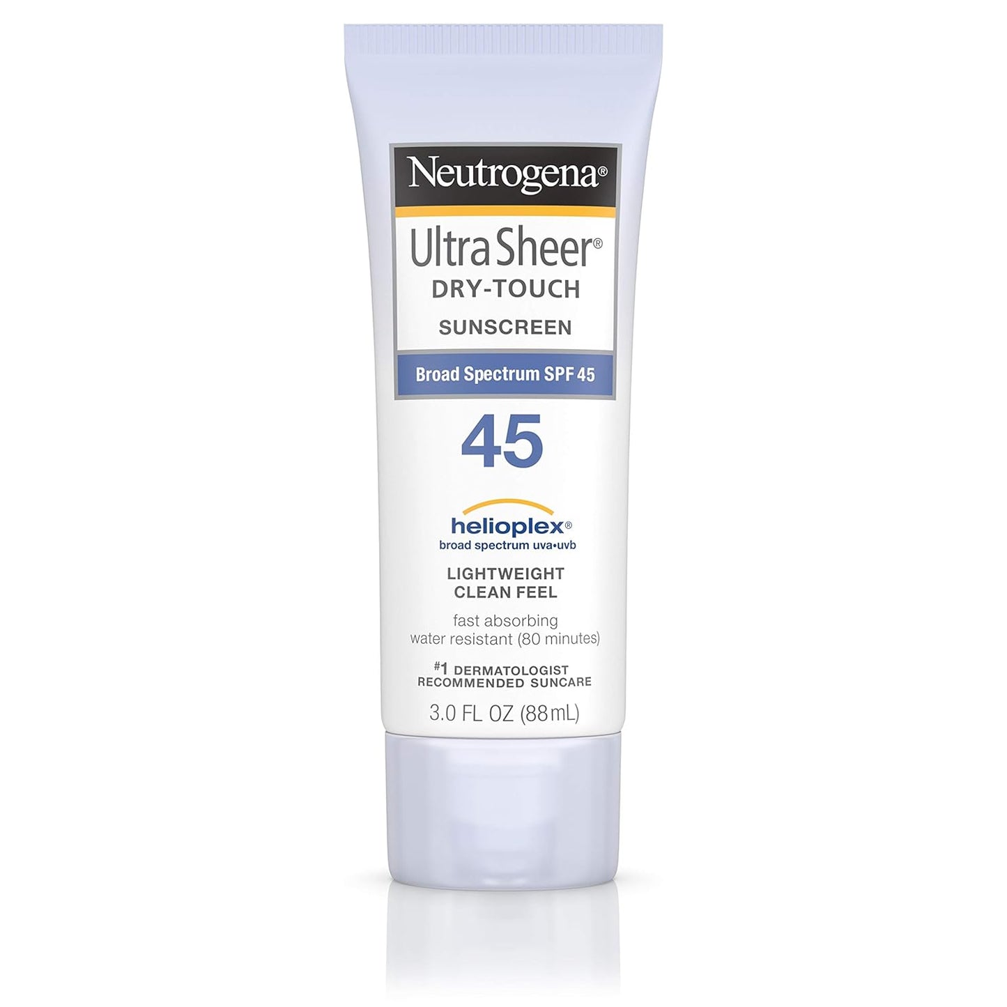 Neutrogena Ultra Sheer Dry-Touch Water Resistant and Non-Greasy Sunscreen Lotion with Broad Spectrum SPF 70, 3 Fl Oz (Pack of 1)