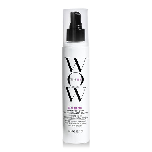 COLOR WOW Raise the Root Thicken + Lift Spray - All-Day Volume for Fine, Flat Hair without dulling color