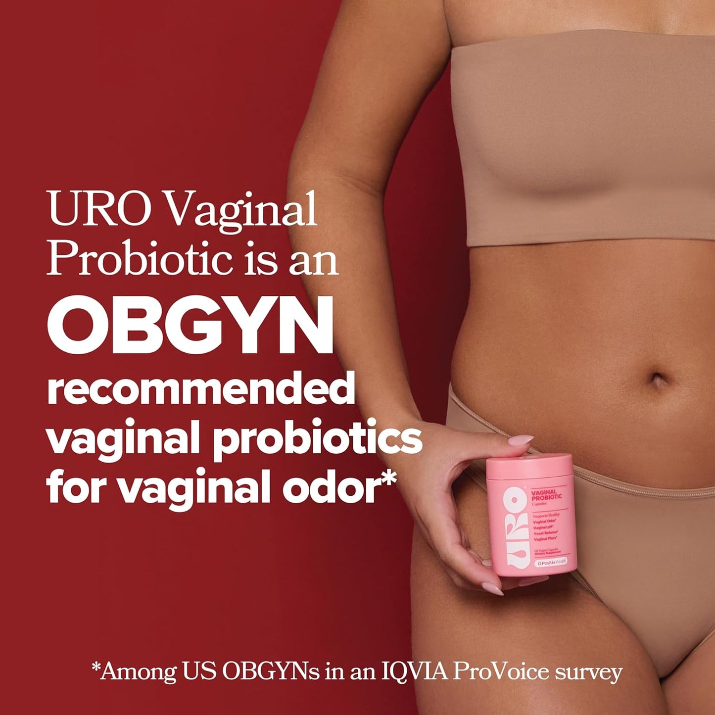 URO Vaginal Probiotics for Women pH Balance with Prebiotics & Lactobacillus Probiotic Blend - Women's Vaginal Health Supplement - Promote Healthy Vaginal Odor & Vaginal Flora