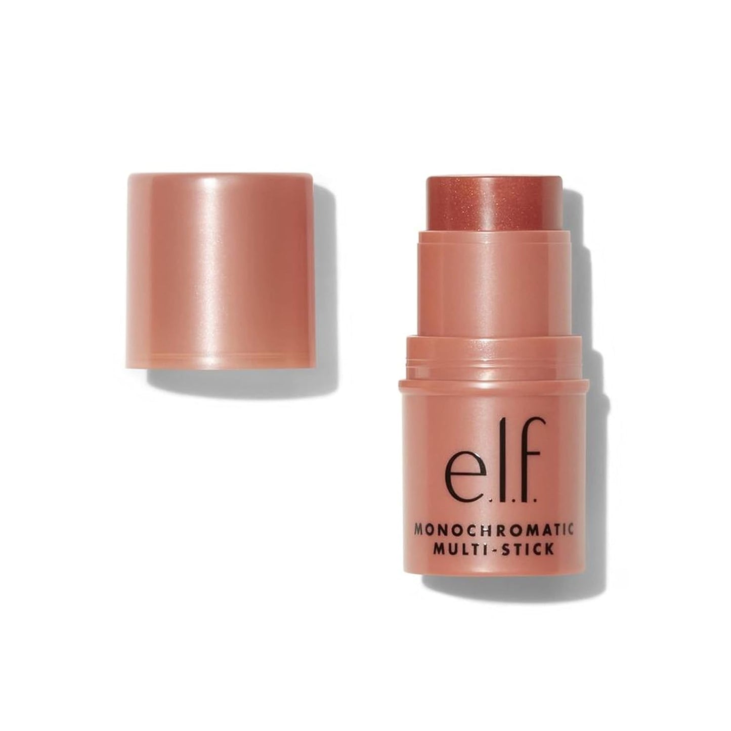 e.l.f. Monochromatic Multi Stick, Luxuriously Creamy & Blendable Color, For Eyes, Lips & Cheeks, Dazzling Peony, 0.17 Oz