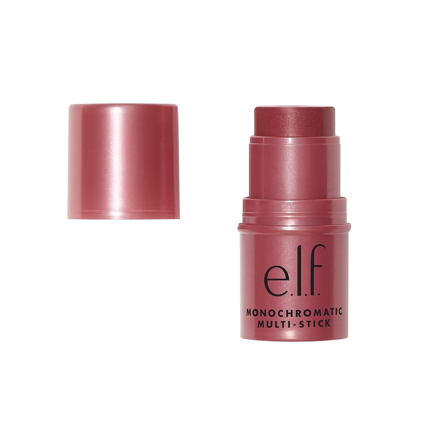 e.l.f. Monochromatic Multi Stick, Luxuriously Creamy & Blendable Color, For Eyes, Lips & Cheeks, Dazzling Peony, 0.17 Oz